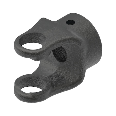 A & I Products Round Bore Implement Yoke (w/ Keyway & Set Screw) 3" x3" x4" A-800-0614